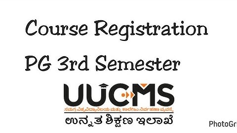 ಕೋರ್ಸ್ registration ಮಾಡಿಕೊಳ್ಳುವ ವಿಧಾನ /how to do course registration in uucms on mobile