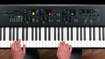 Yamaha | CP88/73 Tips | Creating a split layer combination