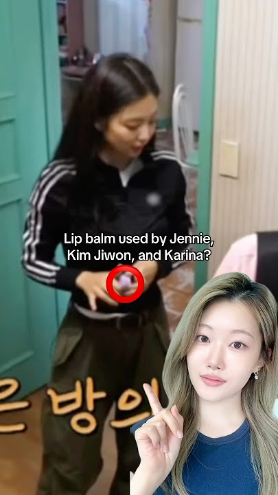 Lip balms used by Kidols  (Jennie, Kim Jiwon, Karina) review & swatch #shorts