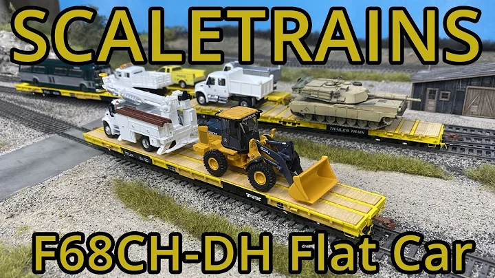 Review: ScaleTrains BSC F68CH-DH Flat Car [HO Scale]