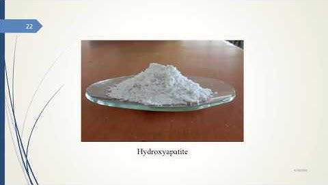 Extraction of Hydroxyapatite from Eggshells for Dental applications