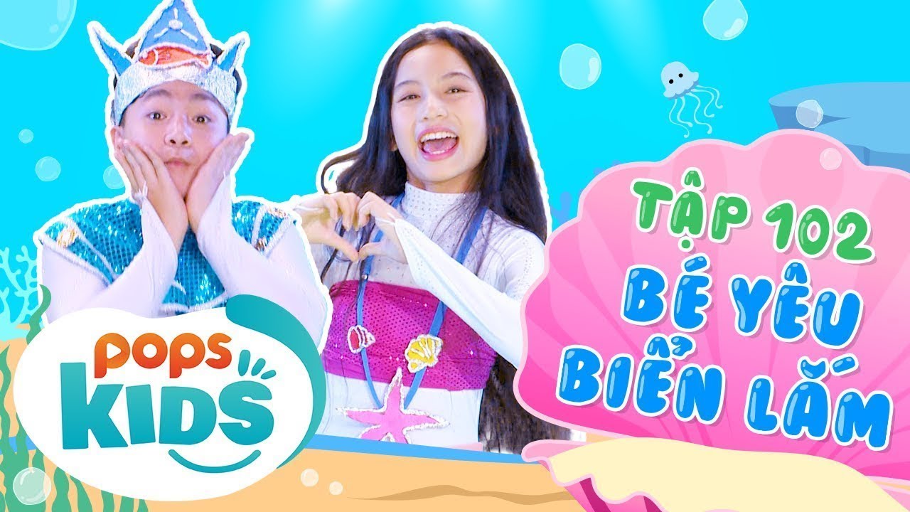 Mầm Chồi Lá Tập 102 – Bé Yêu Biển Lắm | Nhạc thiếu nhi hay cho bé | Vietnamese Kids Song