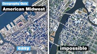 Can You Guess These 20 American Midwest Cities From Above? | Geography Quiz 🌍