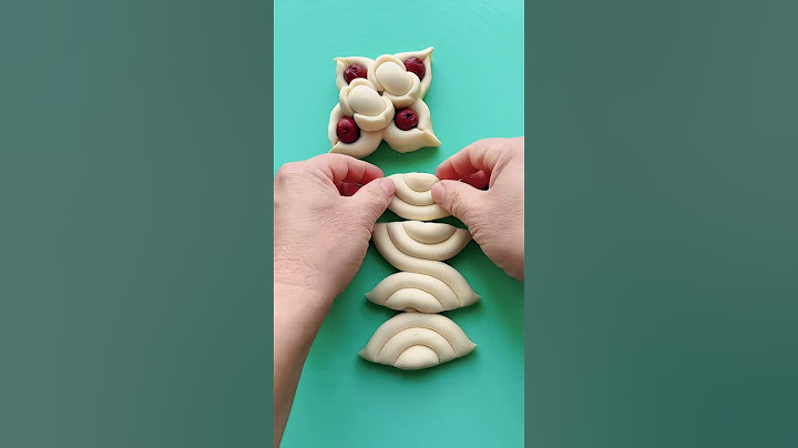 How to make steamed buns Dough art Delicious food