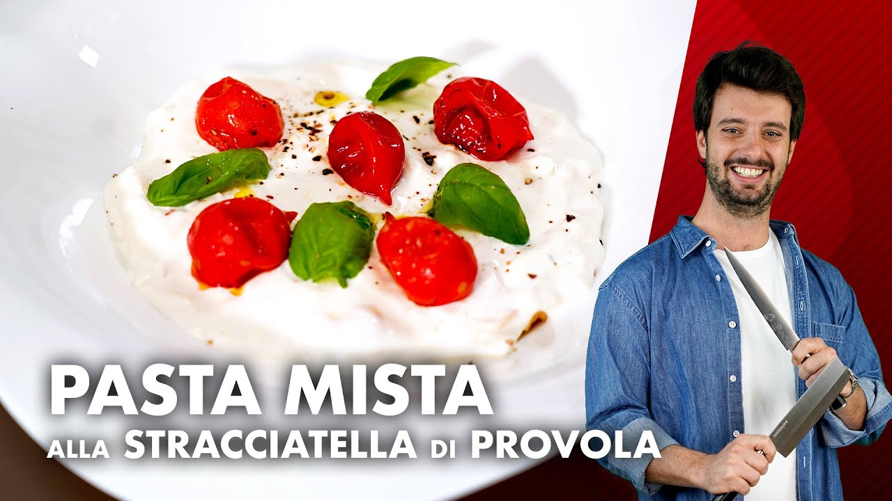 Mixed Pasta with Provola Stracciatella