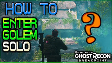 How To Enter Golem Island Solo or Coop!  NO RAID 🞔 No Commentary 🞔 Ghost Recon Breakpoint
