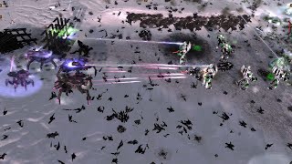 Aeon vs Cybran - M28 AI vs M28 AI - Supreme Commander Forged Alliance