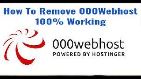 How do I remove 000webhost from URL? | Wordpress