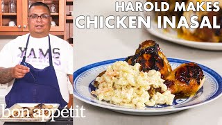 Harold Makes Grilled Chicken Inasal | From The Home Kitchen | Bon Appétit