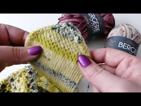 Die verstärkte Herzchenferse stricken - Beginner