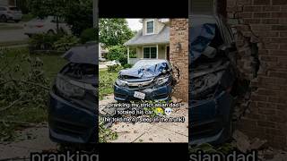 I Crashed My Dad's Car Prank... (He Lost His Mind! 💀) #shorts