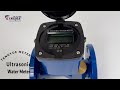 Bulk ultrasonic water meter
