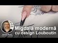 Nails by Cupio - Tutorial Manichiura Migdala Modernă cu design Louboutin