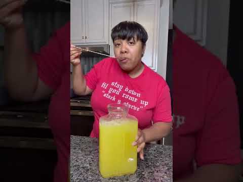 The BEST Mango and Pineapple Lemonade! Quick n Easy!