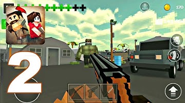 Pixel Dead - Gameplay Walkthrough Part 2 - Boss 2lvl Complete (Android Games)