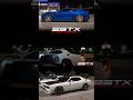 Twin Turbo Stick Shift Mustang takes on one Fast Hellcat.. next video features this hellcat #SSTX