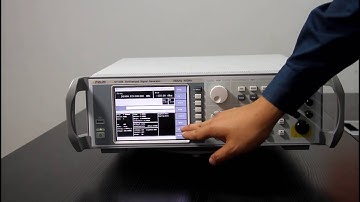 S1103 Synthesized Sweep Signal Generator Appearance