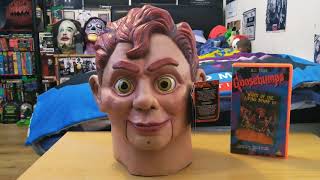 GOOSEBUMPS TV Slappy Mask Review!