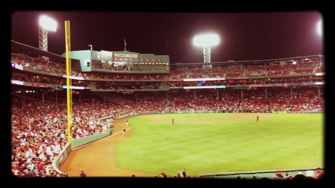 Sweet Caroline!! At Fenway Park Boston Red Sox August 10, 2016