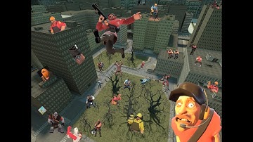 The 100 player tf2 experience