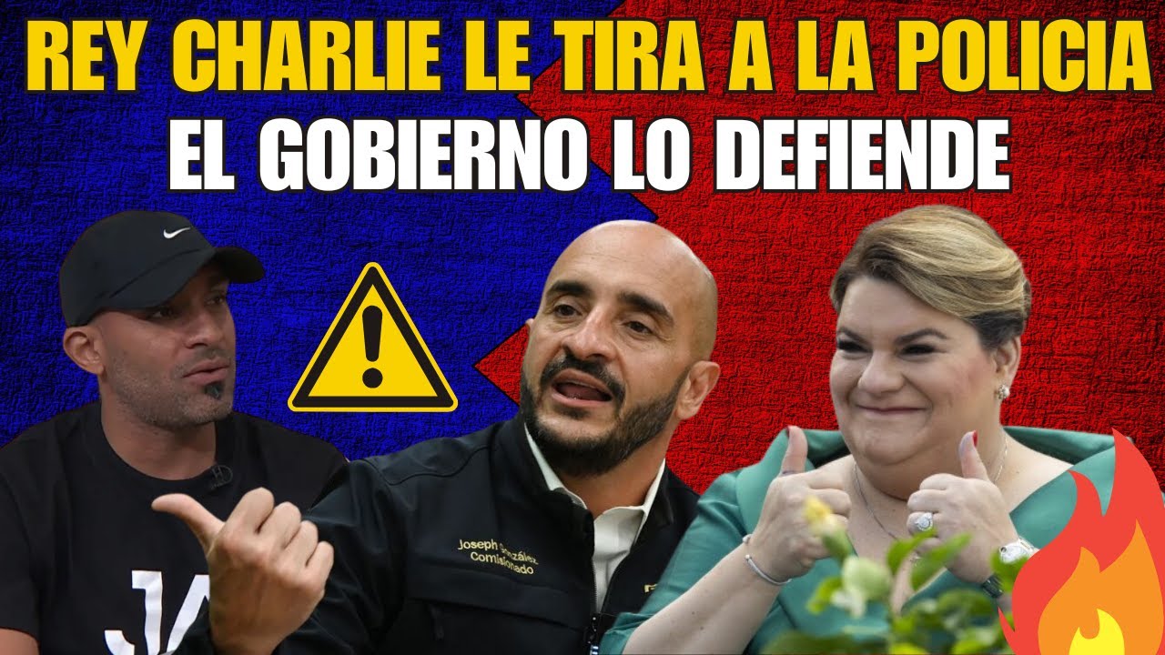 REY CHARLIE LE TIRA A LA POLICIA Y GOBIERNO LO DEFIENDE - YouTube