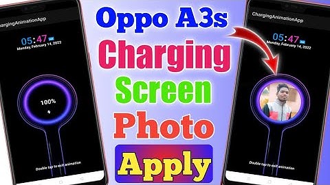 Charging animation background photo apply.||How to set photo in charging Screen?||Charging Photo