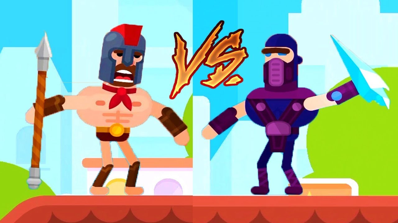 Leonidas (Spear) - Bowmasters - FAST Legendary TOURNAMENT - Gameplay Walkthrough (302)