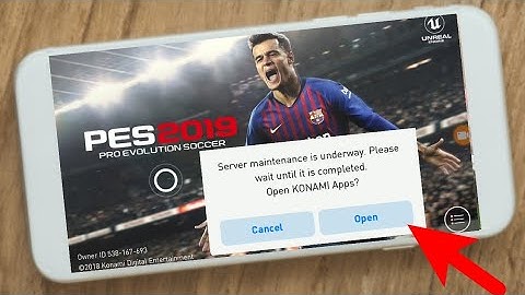 Pes 2019 server maintenance finishing date