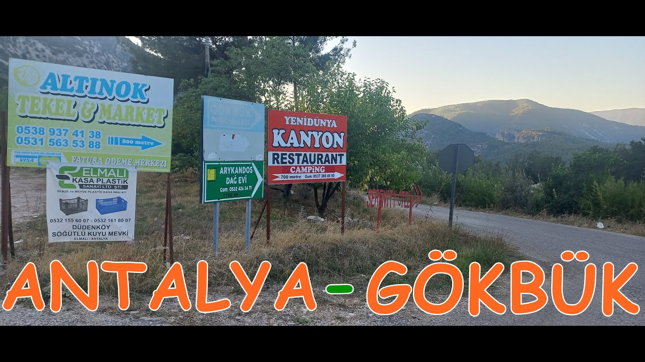 GÖKBÜK-ANTALYA'NIN EN GÜZEL KÖYLERİNDEN BİRİ
