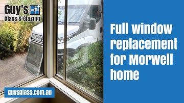 Full window replacement for home in Morwell with corner window