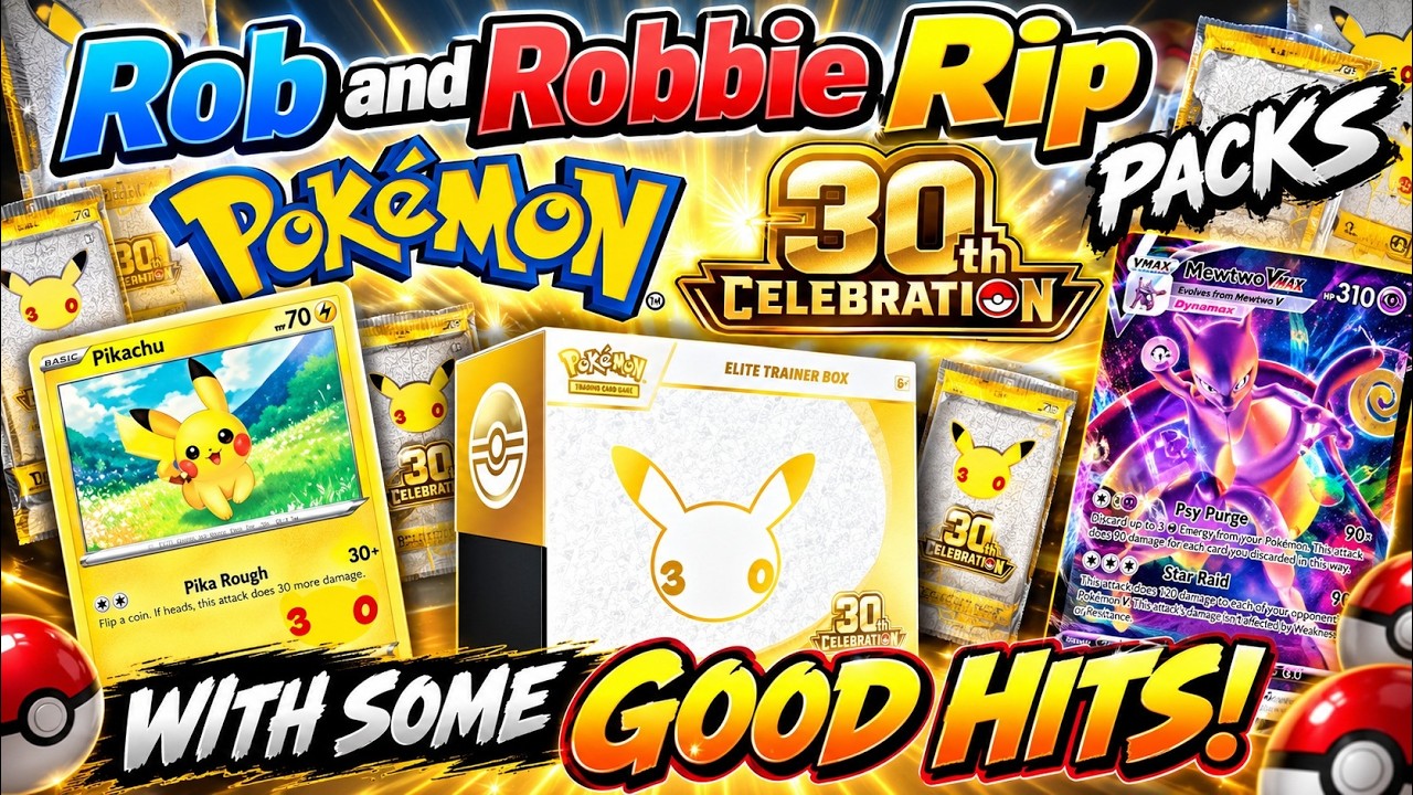 Rob and Robbie Rip Pokemon 30th celebration with some good hits