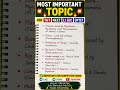 # क्या आपको ये facts पता है biology के most important topic for TGT NEET Lt GIC Uptet 💥