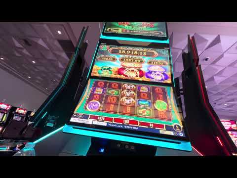 Egg Roll Nooner Casino Action from Las Vegas - Palace Station Hotel Casino CHASING SLOT MACHINES