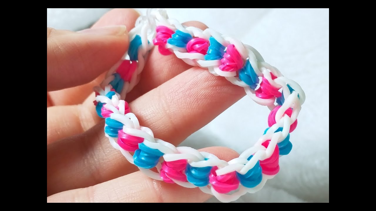 Rainbow Loom: Pulseira de Elásticos - Pulseiras de GOMITAS - Loom Bands-rainbow loom