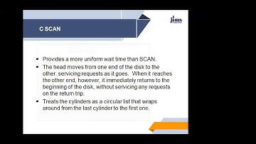 SCAN and CSCAN disk scheduling algorithm in OS.