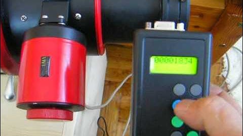 2,7" telescope focuser with stepper drive