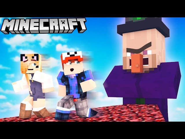 Uciekamy Od Zlej Wiedzmy W Minecraft Minecraft Witch Escape Vito I Bella Youtube - roblox osmiornica chce nas pozrec roblox obby vito i bella