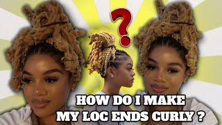 LOC Q&amp;A | LOCS WITH CURLY ENDS