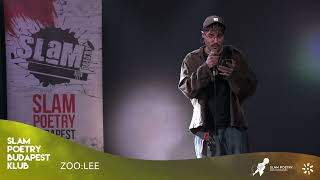 Zoolee - Slam Poetry Budapest Klub - 2026. Január - Iii.helyezett