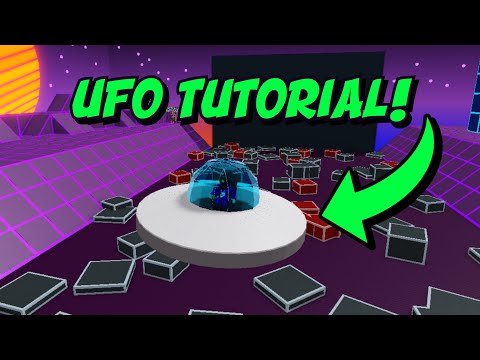 How to make a working UFO in Build a Boat for Treasure!