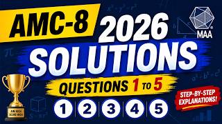 AMC 8 | AMC 8 2026 | AMC 8 Solution | AMC 8 Problems | AMC 8 Questions
