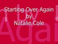 Starting Over Again (Lyric Cover)
