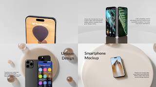 Smartphone Mockup Presentation - 3D App Showcase (Ae, Pr, Dr, FCPX)