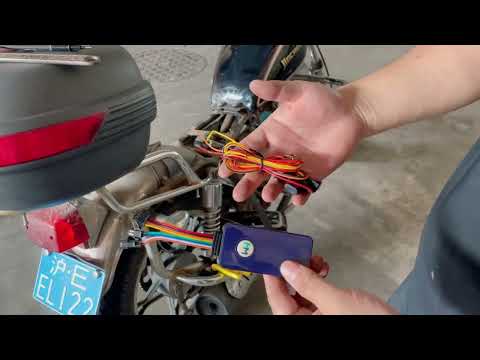 WANWAYTECH G19S motorcycle GPS installation operation