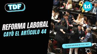 Half Approval With Changes Article 44 Was Dropped And The Labor Reform Returns To The Senate 