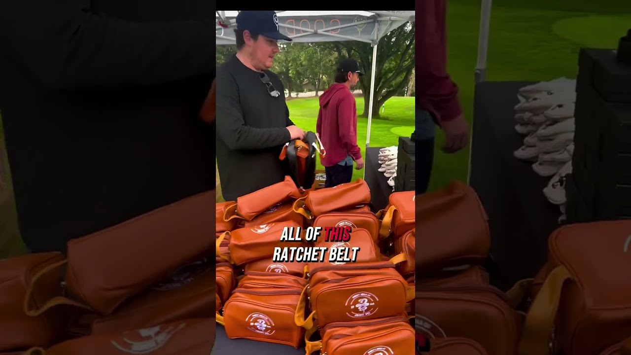 POV:  PICKING UP YOUR SWAG FROM GOODBOYGOLF 🙌 