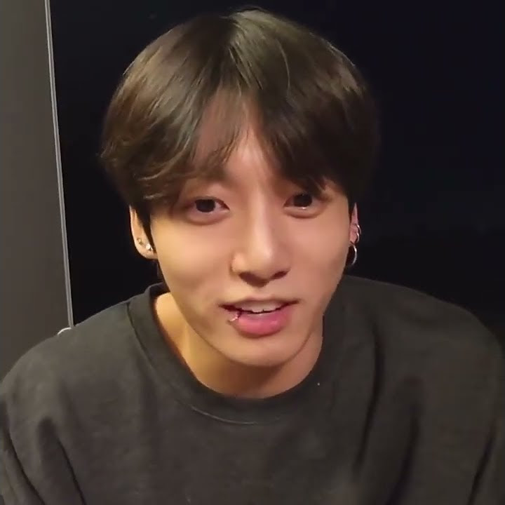 jungkook speaking English in his VLIVE | He is camping outside in rain ...