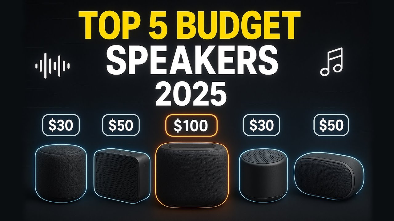 Top 5 Best Budget Bluetooth Speakers of 2025 II The Review Revolt - YouTube