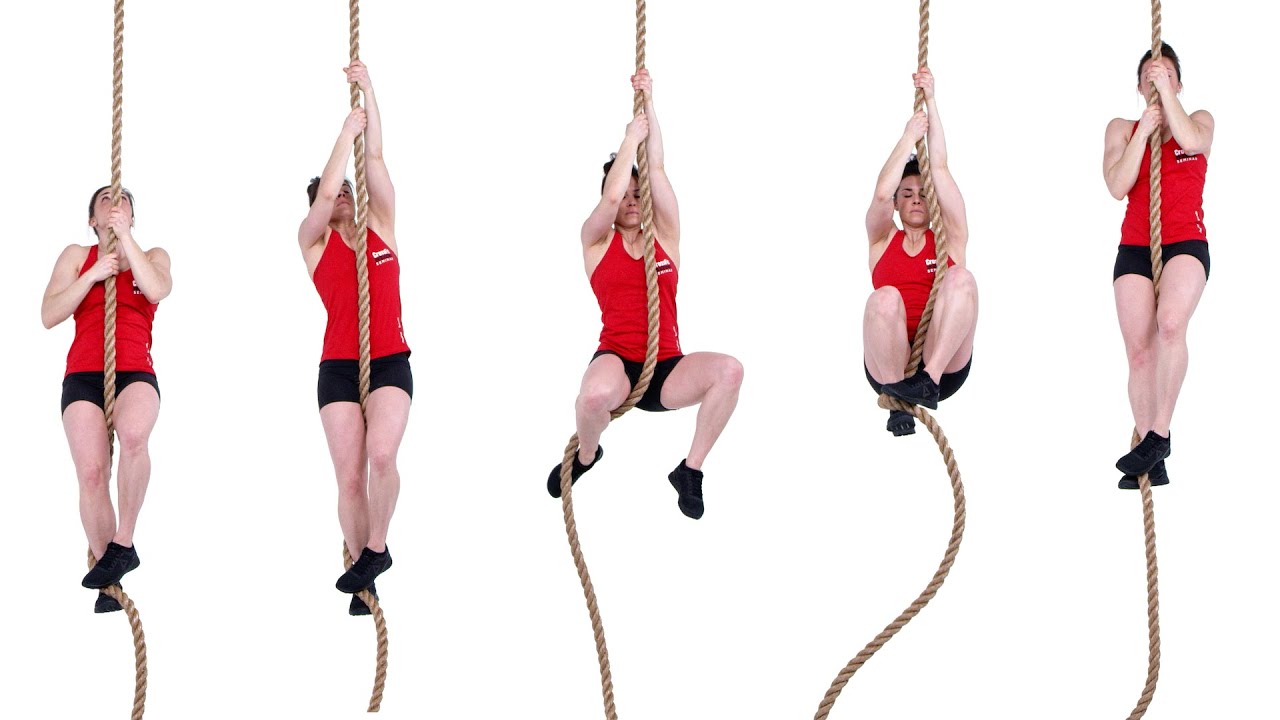 Learning Proper Rope Climb Technique - X-treme Athletics