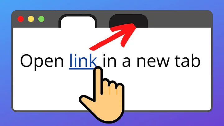 How to Make HTML Links Open in a New Tab